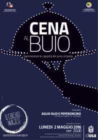 CENA AL BUIO  a Grottaglie