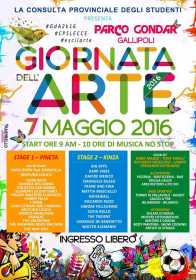 Giornata dell'arte al Parco Gondar - Creatività   musica e divertimento per tutti gli studenti!