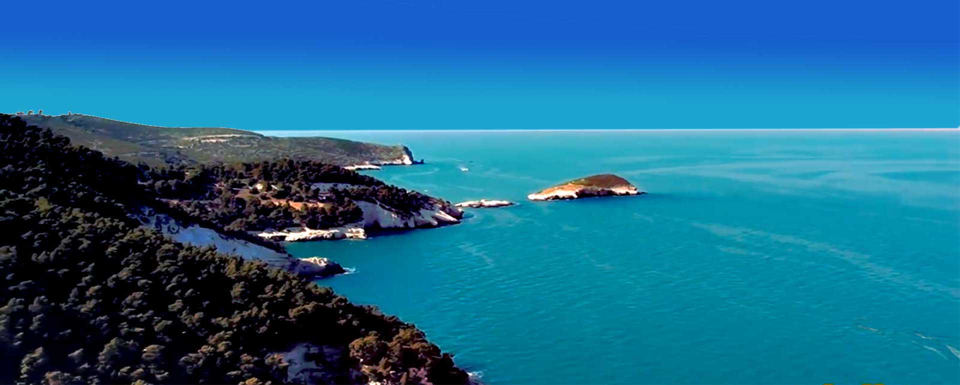 La costa del Gargano