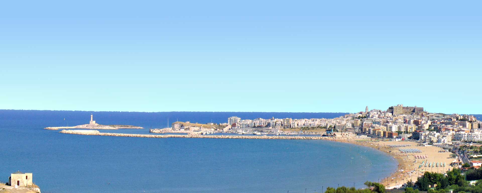 Panorama di Vieste da San Lorenzo